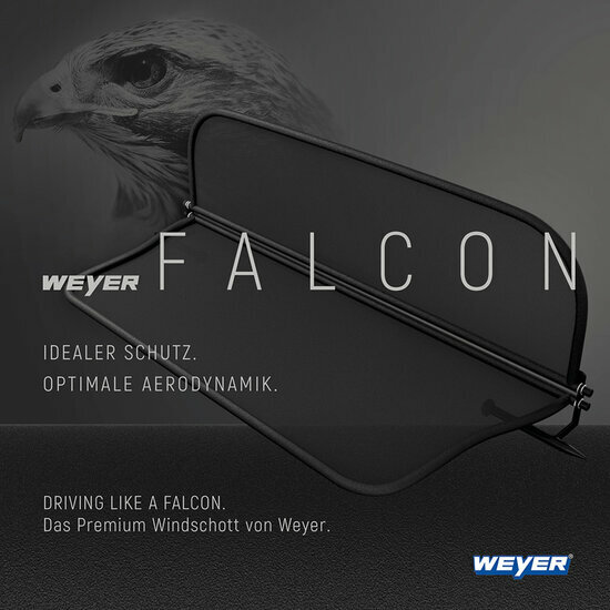 Weyer Falcon Premium Windschot passend voor Audi A5 8T Cabrio 2009-2016