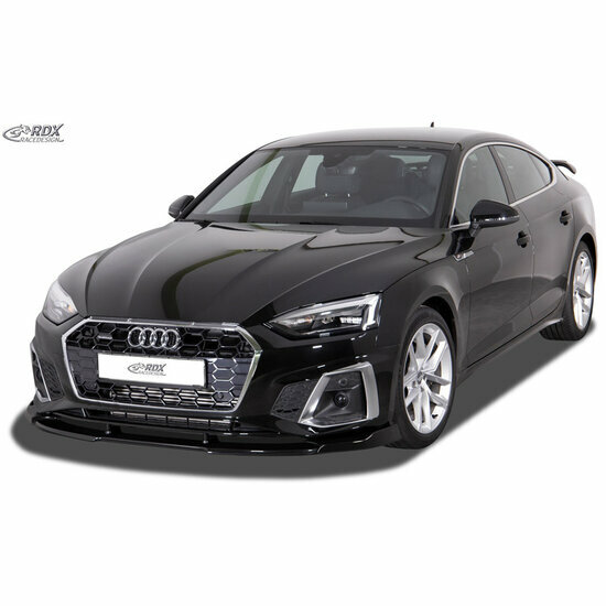 Voorspoiler Vario-X passend voor Audi A5 S-Line &amp; S5 Coup&eacute;/Cabrio/Sportback Facelift 2020- (PU)