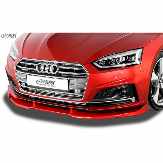 Voorspoiler Vario-X passend voor Audi A5 S-Line &amp; S5 (F5) Coupe/Cabrio/Sportback 2016-2020 (PU)