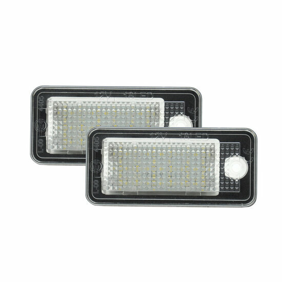 Set LED Nummerplaatverlichting passend voor Audi diverse modellen