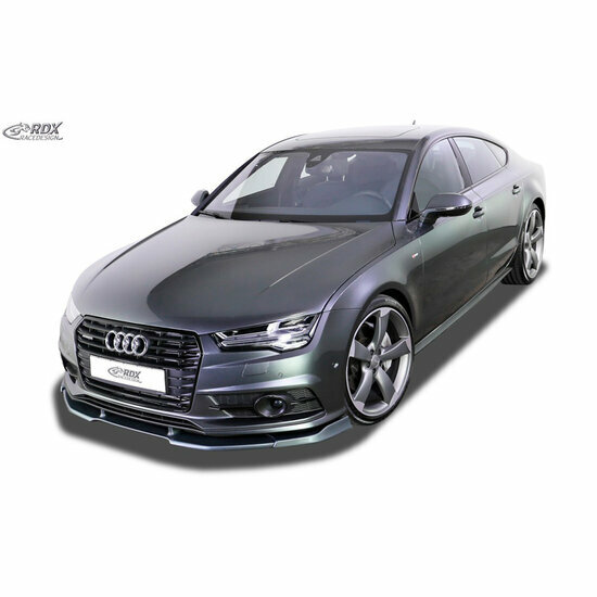 Voorspoiler Vario-X passend voor Audi A7 S-Line &amp; S7 2014-2018 (PU)