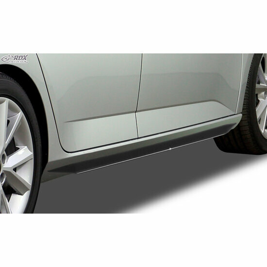 Sideskirts &#039;Slim&#039; passend voor Audi A7 2010-2018 incl. S-Line (ABS zwart glanzend)