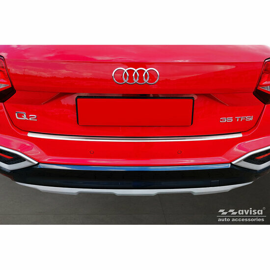 RVS Achterbumperprotector passend voor Audi Q2 Facelift 2020-