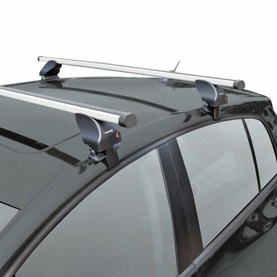 Dakdragerset Twinny Load Aluminium A31 passend voor Audi A4 2008- /Renault Scenic/Megane 5 deurs 2009- (voor auto&#039;s zonder dakreling)