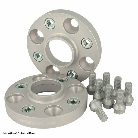 H&amp;R DRA-Systeem Spoorverbrederset 40mm per as - Steekmaat 5x112 - Naaf 66,5mm - Boutmaat M14x1,5 - passend voor Audi/Mercedes