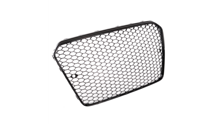 Glanzend zwarte grill honingraad passend voor Audi A5 8T model 2011 - 2016 