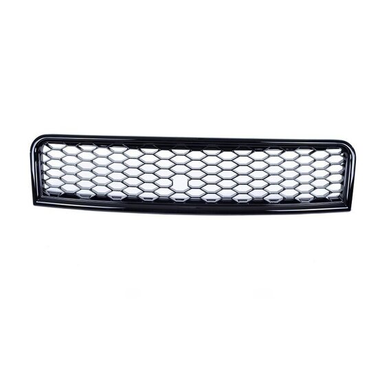 Glanzend zwarte grill honingraad passend voor Audi A4 B6 model 2000 - 2004