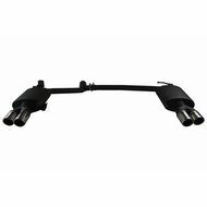 Dubbele Sportuitlaat passend voor Audi A5 Sportback 2.0TDi 125kW 2009-2011 2x70mm RS