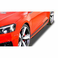 Sideskirts &#039;Slim&#039; passend voor Audi RS5 (F5) 2016- (ABS zwart glanzend)