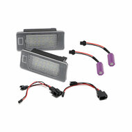 Set LED Nummerplaatverlichting passend voor Audi/Volkswagen/Skoda/Porsche diverse modellen