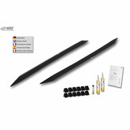 Sideskirts &#039;Slim&#039; passend voor Audi A8 (4H) 2010-2017 (ABS zwart glanzend)