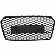 Glanzend zwarte grill honingraad passend voor Audi A6 C7 facelift model 2015 - 2018