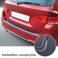 ABS Achterbumper beschermlijst passend voor Audi Q4 e-tron (F4B) &amp; Q4 e-tron Sportback (F4N) 2020- Carbon Look